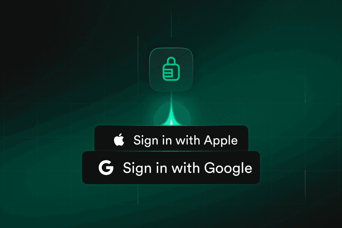 Native Mobile Auth Support for Google and Apple Sign in